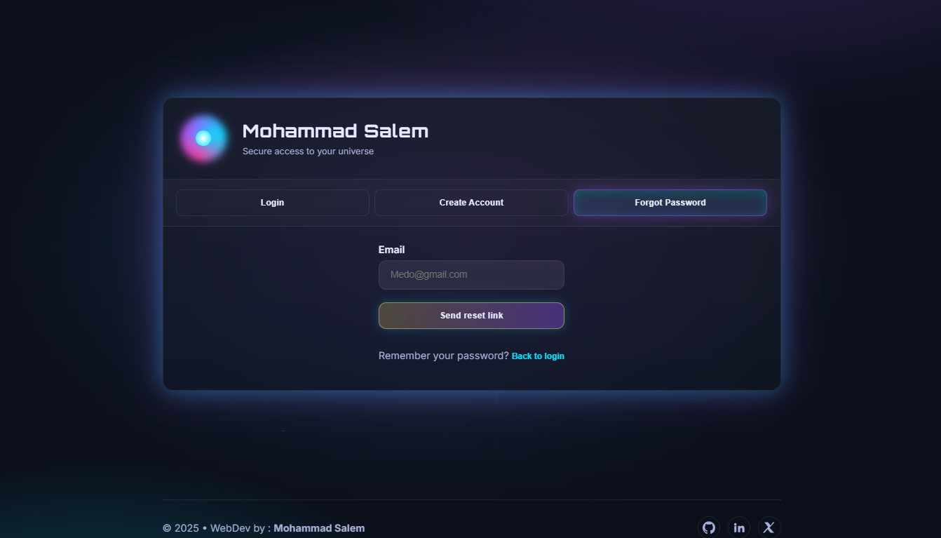 Login panel 8 preview 3